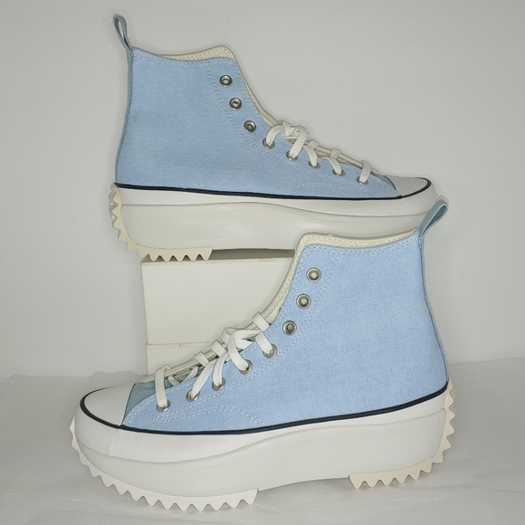 Split run star hike hi top spike sole chucks - Picture 3 of 8